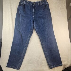 Vintage 90s Riders Jeans Denim 16 Women's retro mom jeans made in the USA